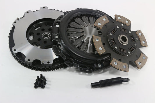 Stage 4: 2010+ Genesis Coupe 3.8 V6 - 6-Pad Ceramic Sprung Clutch Kit w/ Flywheel - COMP5098-1620-S