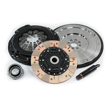 Stage 3: 2002-06 Acura RSX / 2004-2008 Acura TSX, 2002-2015 Honda Civic Si (2.4L K Series) - Ceramic Sprung Clutch Kit (Inc Flywheel Kit)