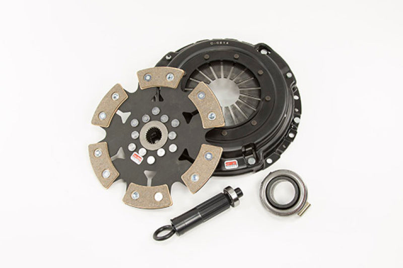 Stage 4: 2002-2006 Acura RSX (6-Speed) - 6 Pad Rigid Ceramic Clutch Kit - COMP8037-0620