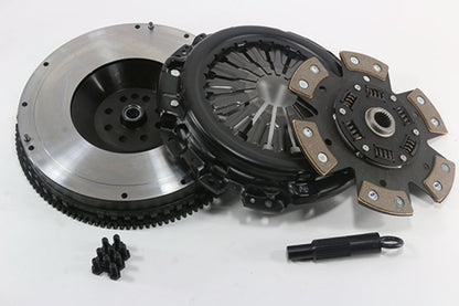 Stage 4: 10-13 Genesis 3.8L 6Cyl - 6 Pad Ceramic Clutch Kit w/ FW **No TOB* - COMP5097-1620