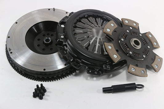 Stage 4: 10-13 Genesis 3.8L 6Cyl - 6 Pad Ceramic Clutch Kit w/ FW **No TOB* - COMP5097-1620