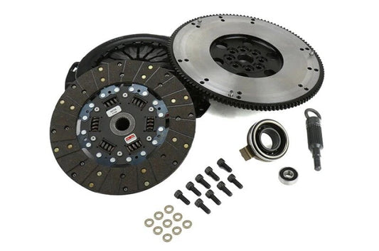 Stage 2: 2006-2011 Subaru WRX / 2005-2011 Subaru Legacy - Steelback Brass Plus Clutch Kit (Inc Steel Flywheel) - COMP15026-2100