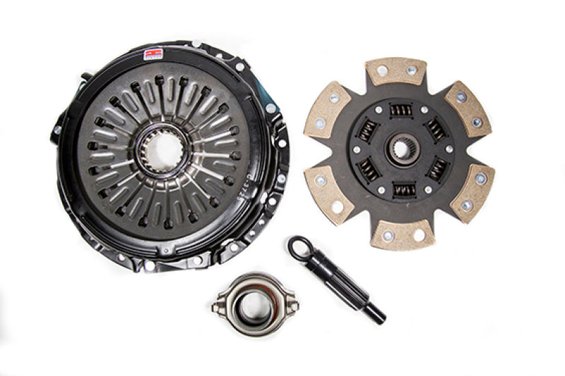 Stage 4: 2008-2010 Mitsubishi Lancer Evo 10 - 6 Pad Ceramic Clutch Kit - COMP5153-1620