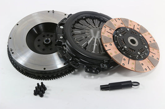 Stage 3: 10-13 Genesis 3.8L 6Cyl - 2600 Segmented Ceramic Clutch Kit w/ FW No TOB - COMP5097-2600