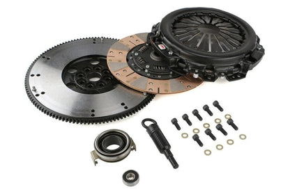 Stage 3: 2006-2011 Subaru WRX / 2005-2011 Subaru Legacy GT - Segmented Ceramic Clutch Kit (Inc Steel Flywheel) - COMP15026-2600