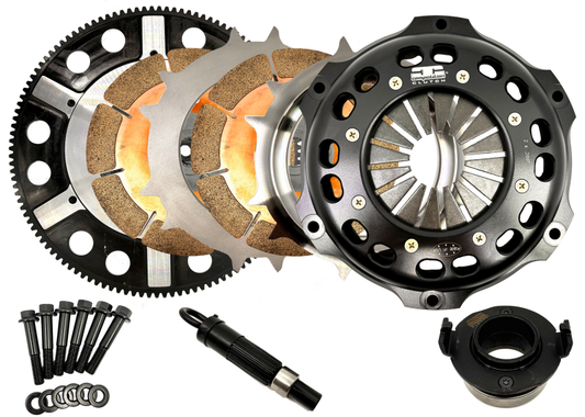 Twin Disc: Honda H Series 184mm - Twin Disc Ceramic Clutch Kit - COMP1848014-2