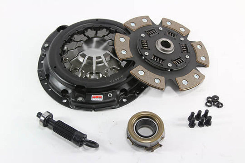 Stage 4: 2013-2016 Scion FR-S/ 2017-2020 Toyota 86/ 2013-2020 Subaru BRZ - 6 Pad Ceramic Clutch Kit - COMP15035-1620